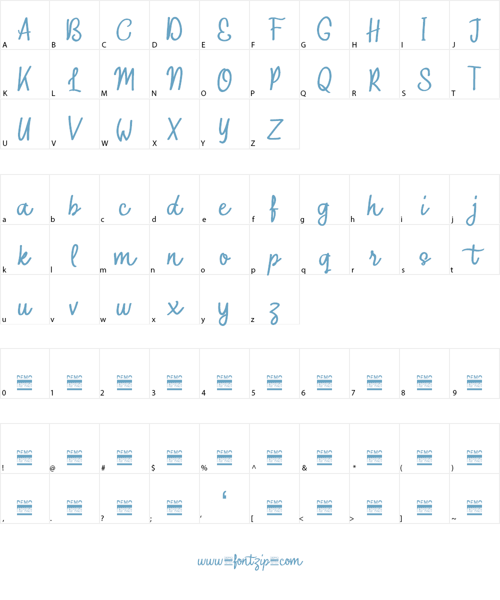Outerlord Font Character